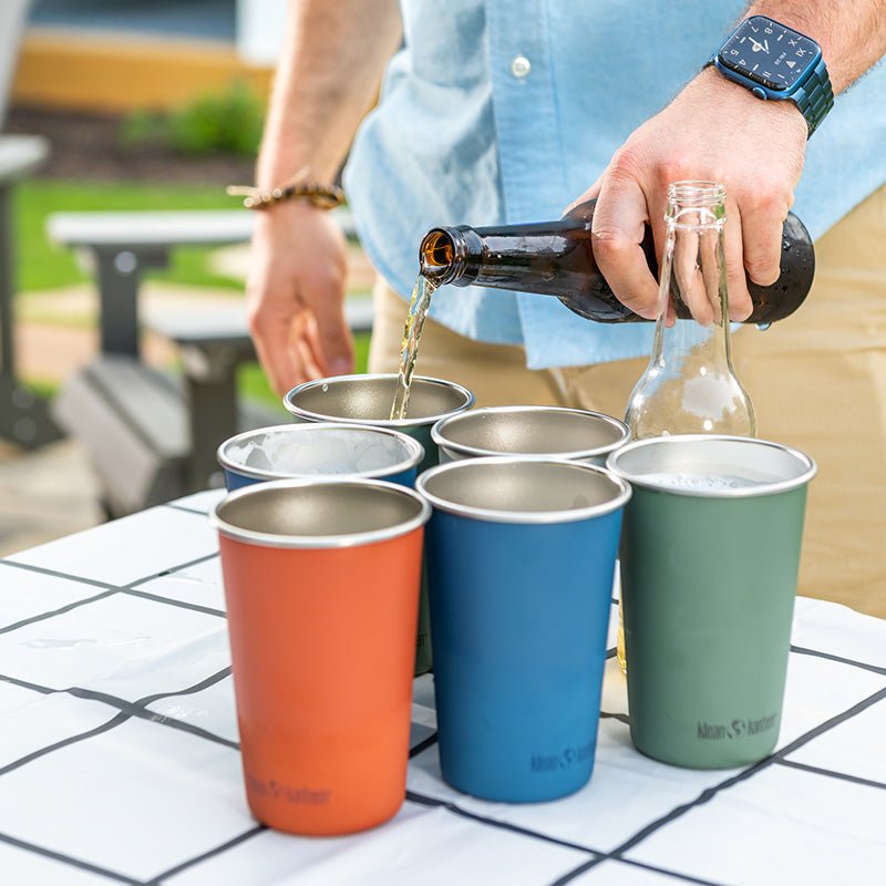 Klean Kanteen 16oz Pint Cup - 4 Pack - Paranoid Ranch