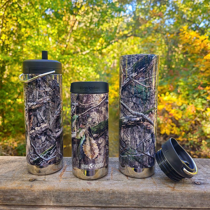 Klean Kanteen 16oz TKWide with Café Cap - Mossy Oak - Paranoid Ranch