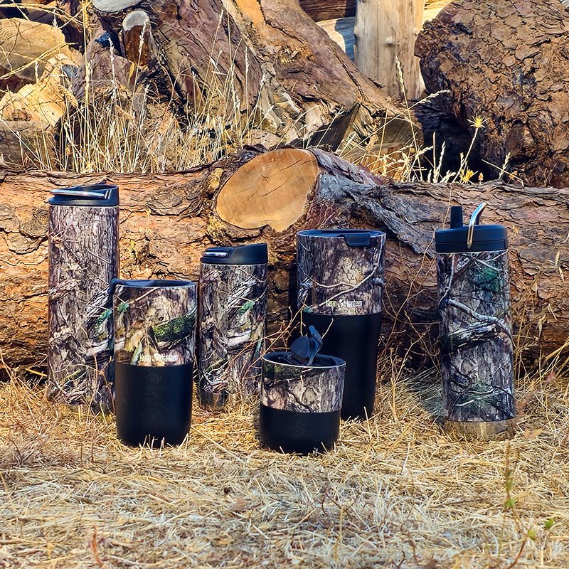 Klean Kanteen 16oz TKWide with Café Cap - Mossy Oak - Paranoid Ranch