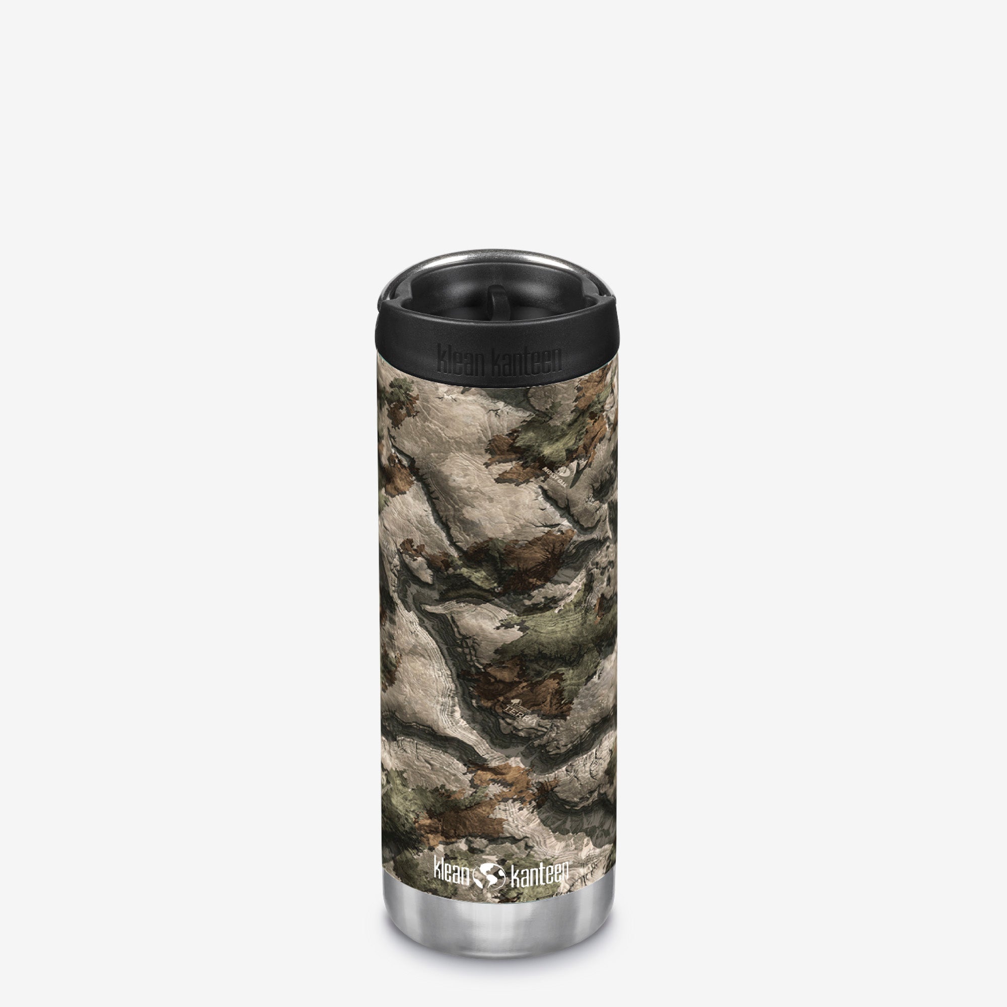 Klean Kanteen 16oz TKWide with Café Cap - Mossy Oak - Paranoid Ranch