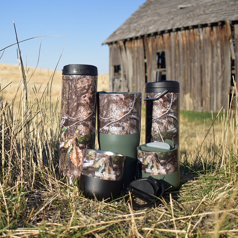 Klean Kanteen 16oz TKWide with Café Cap - Mossy Oak - Paranoid Ranch