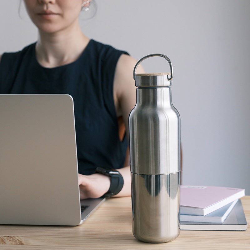 Klean Kanteen 20oz Rise Reflect with Bamboo Cap - Paranoid Ranch