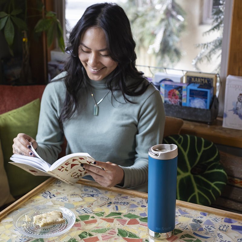 Klean Kanteen 20oz TKWide with Café Cap - Paranoid Ranch