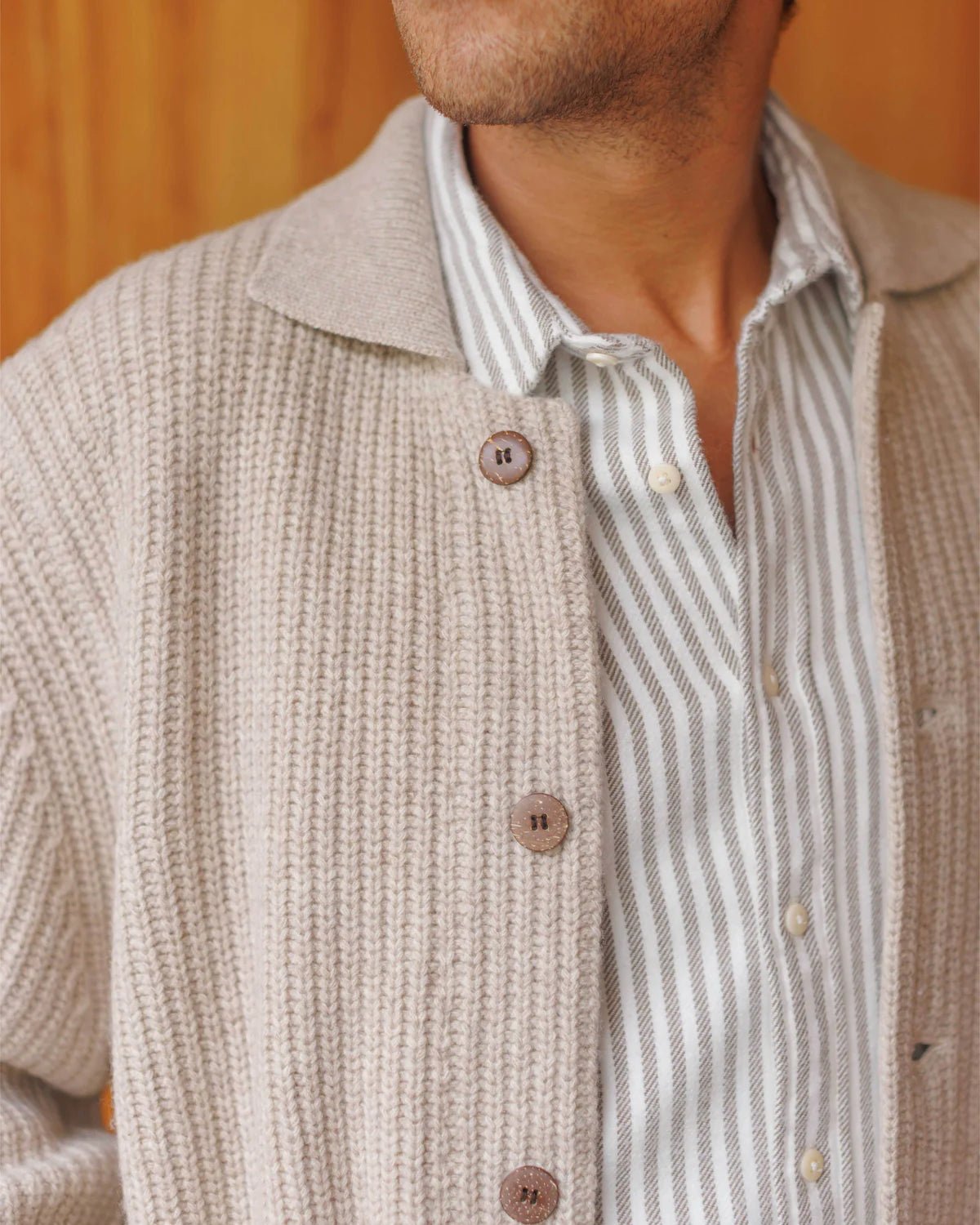 Knit Kite Jacket - Bone - Paranoid Ranch