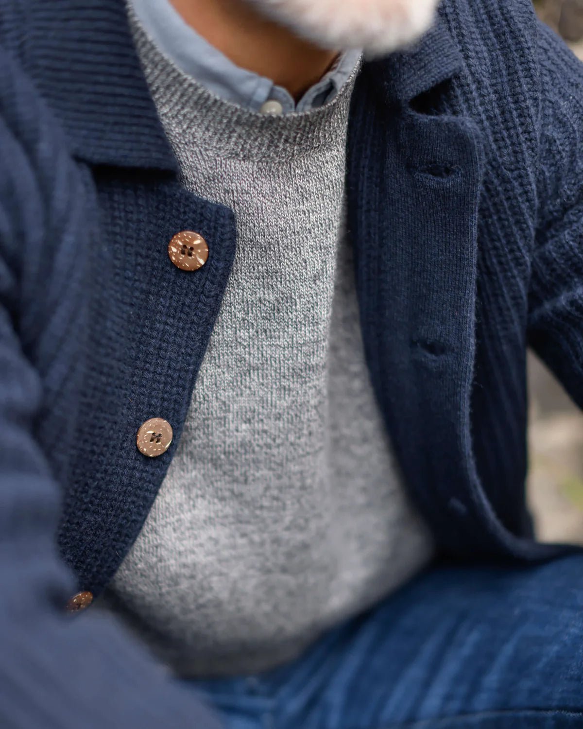 Knit Kite Jacket - Indigo - Paranoid Ranch