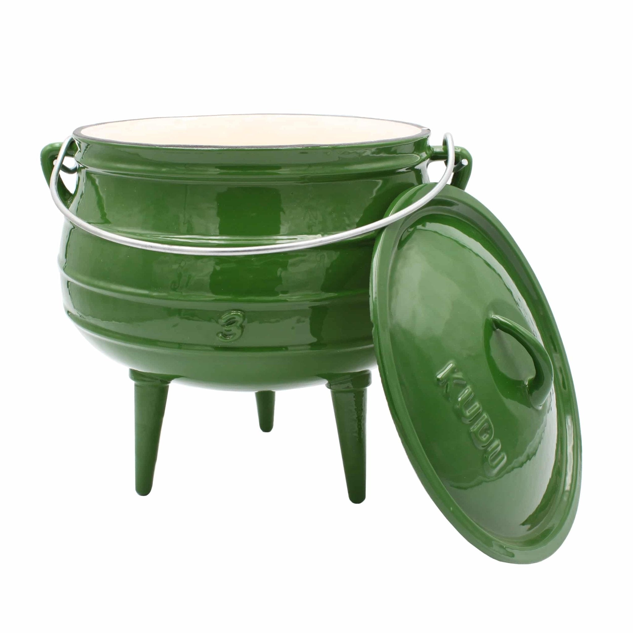 KUDU Enamel Dutch Oven No. 3 Potjie - Paranoid Ranch
