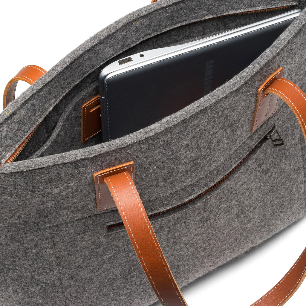 Kyrgies Handmade Wool Tote - Paranoid Ranch