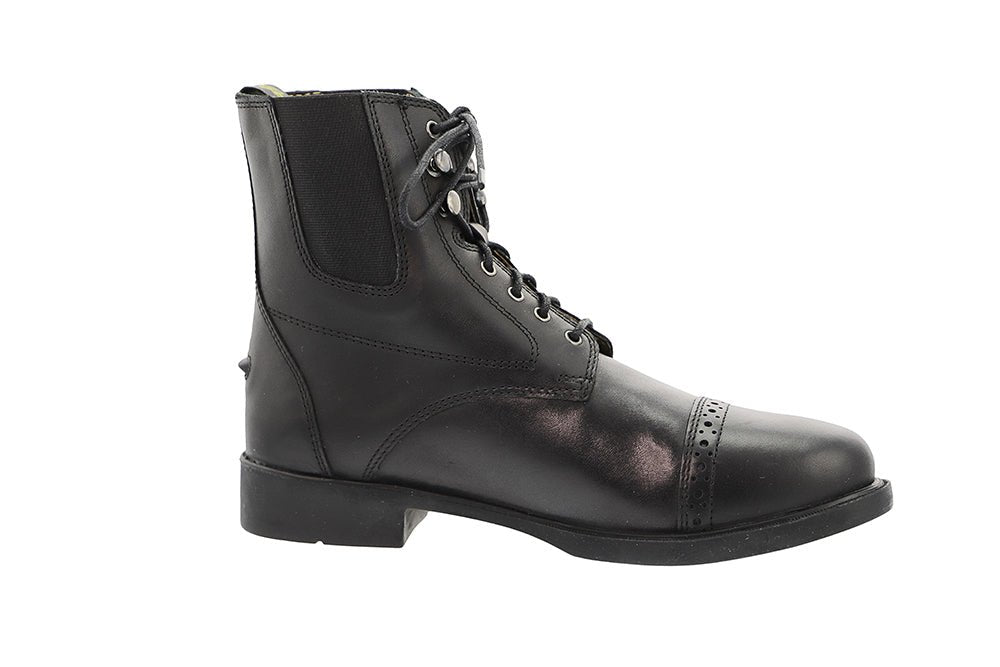 Lace - Up Synthetic Leather Paddock Boots - Paranoid Ranch
