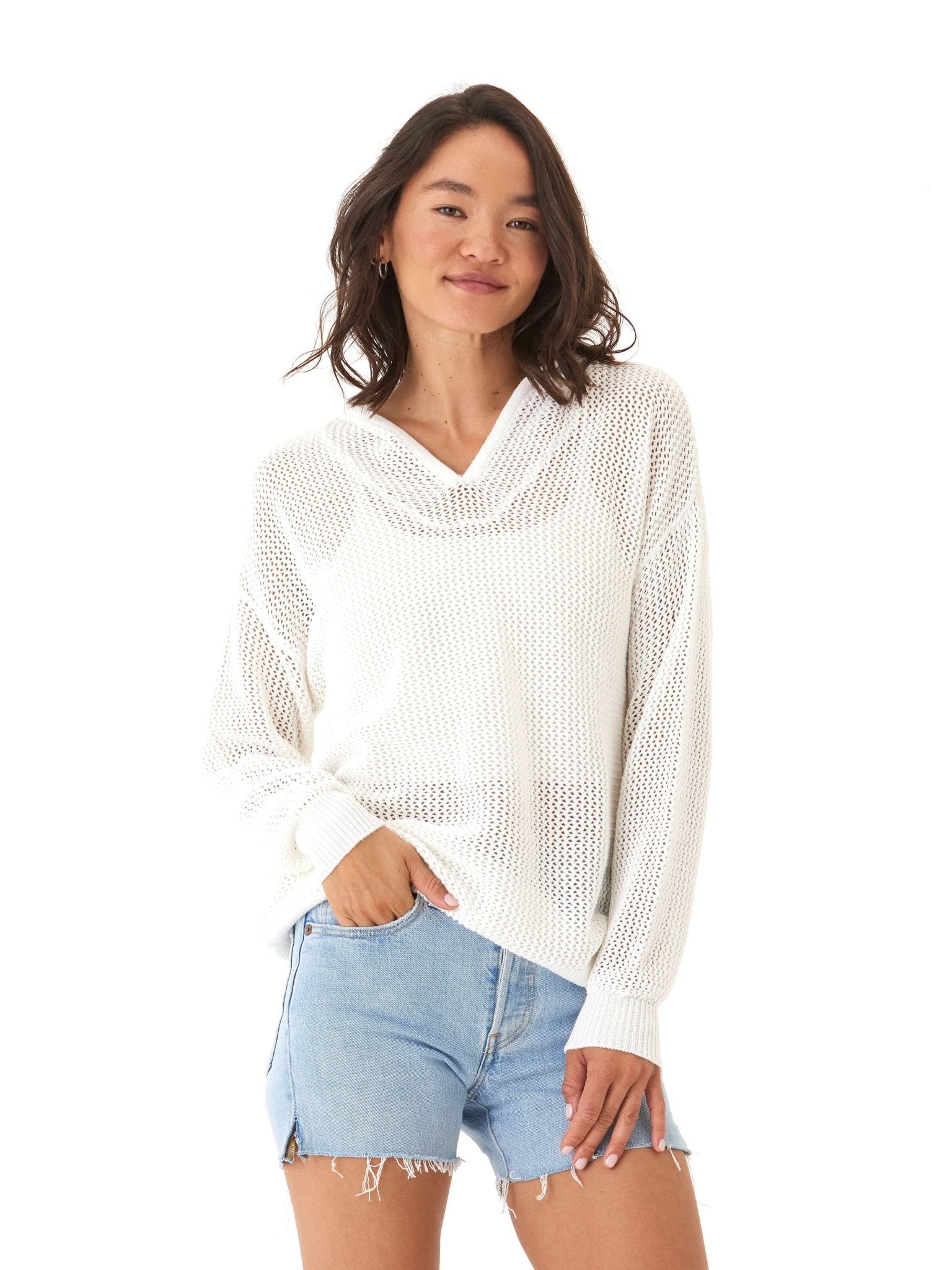 Laurel Beach Knit Pullover Hoodie - Paranoid Ranch
