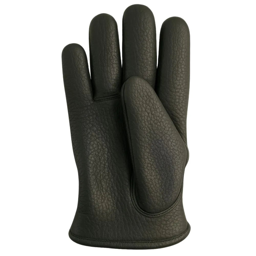 Legendary Deerskin Fleece Lined Short Wrist Gloves - Paranoid Ranch