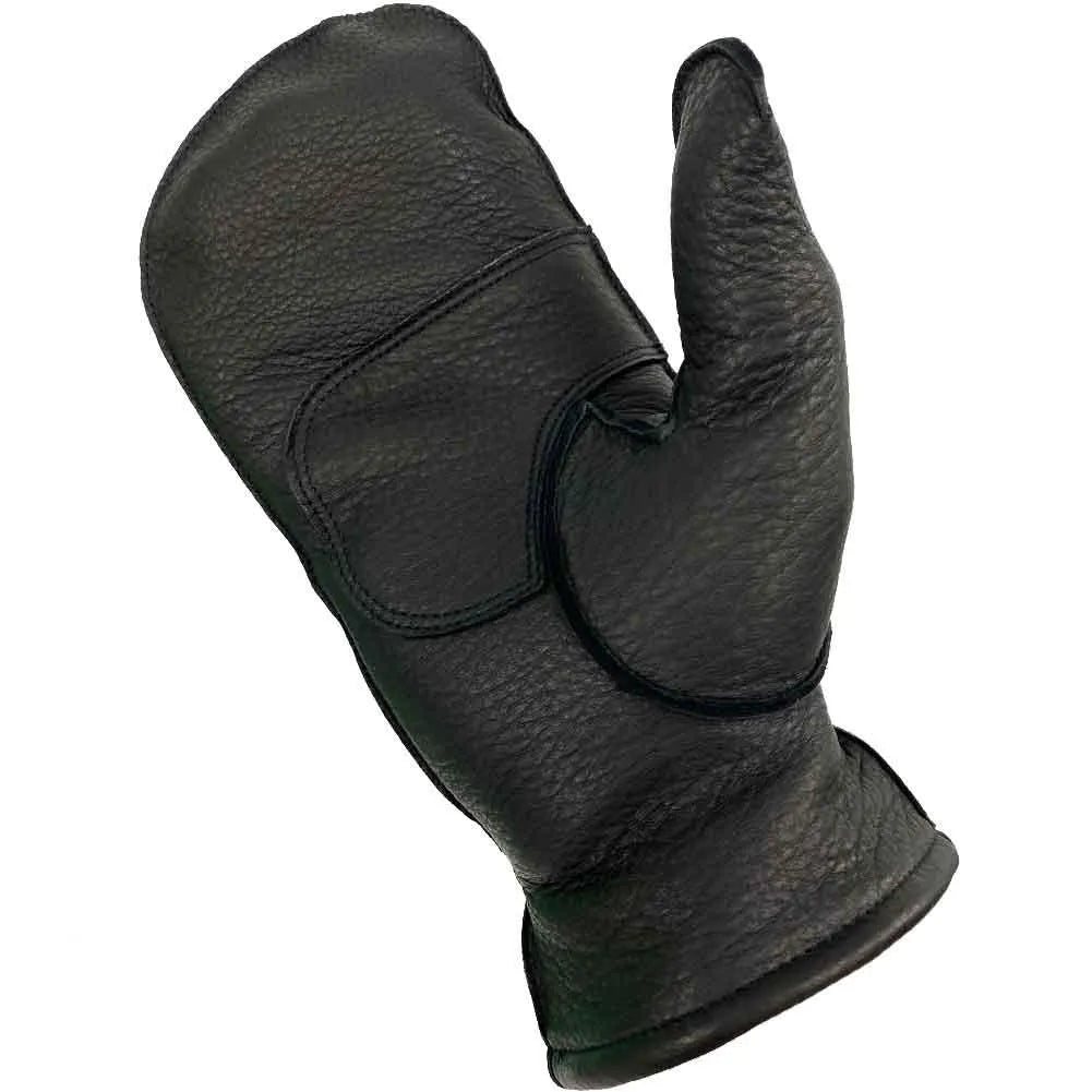 Legendary Deerskin Leather Insulated Mittens - Paranoid Ranch