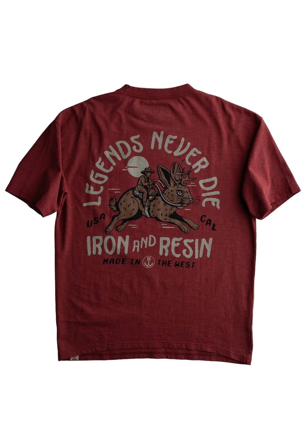 Legends Never Die Pocket Tee - Paranoid Ranch