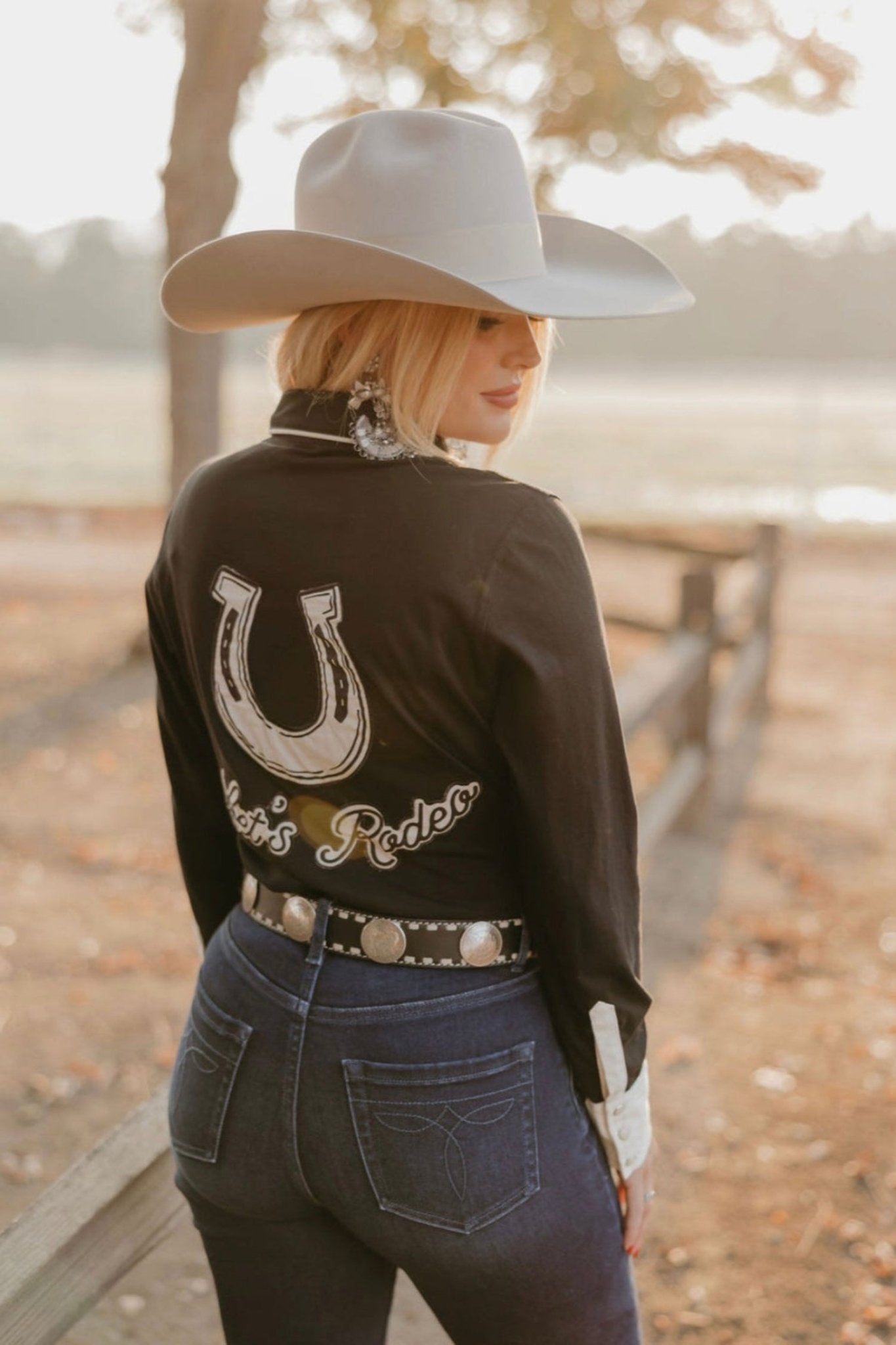 Let's Rodeo Button Up - Paranoid Ranch