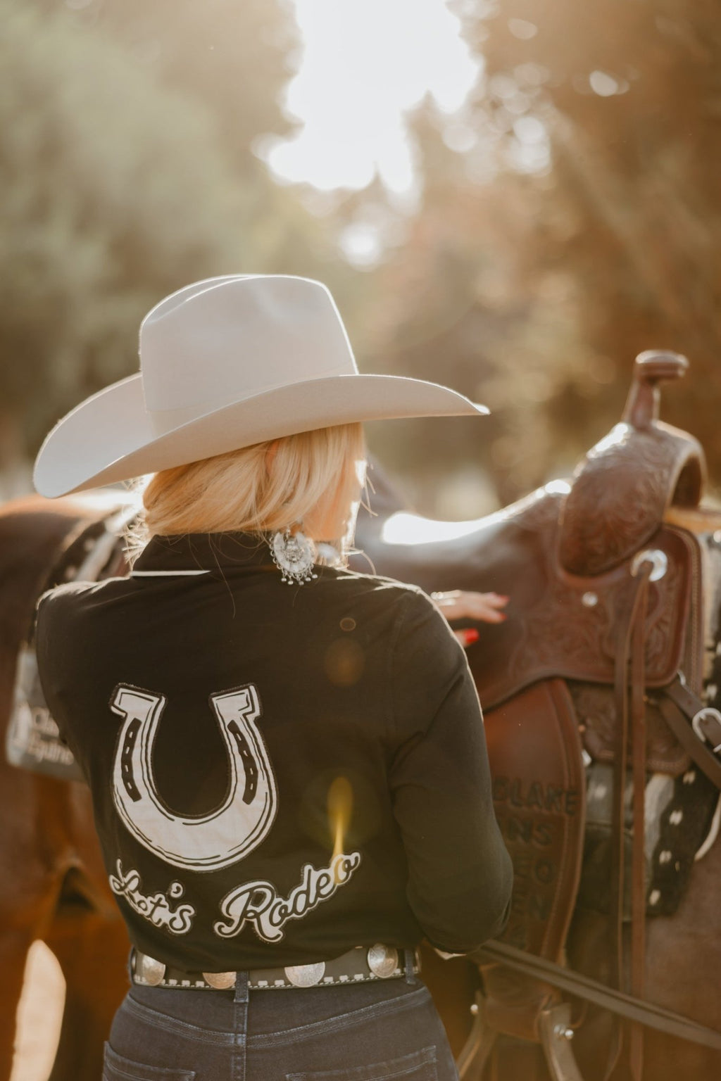 Let's Rodeo Button Up - Paranoid Ranch