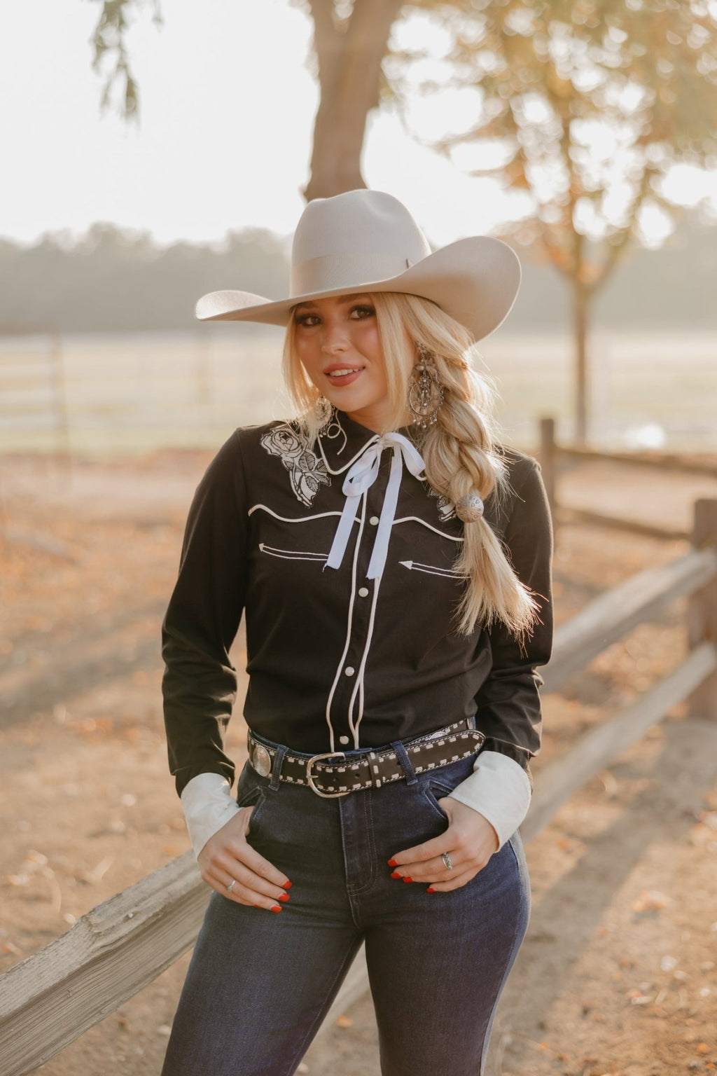 Let's Rodeo Button Up - Paranoid Ranch