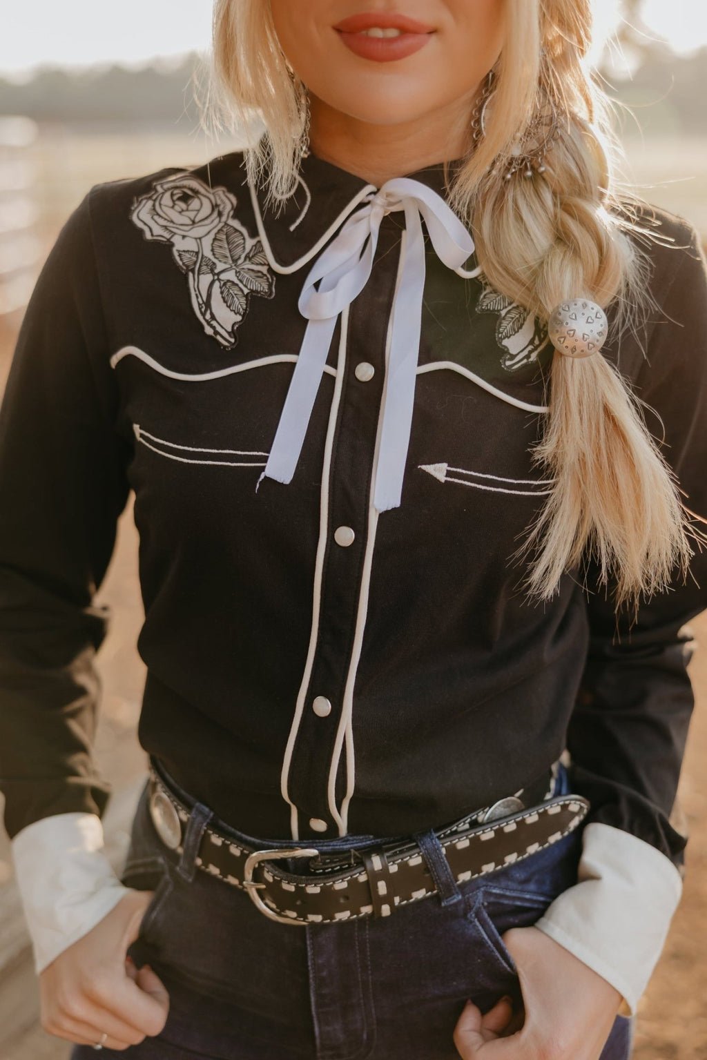 Let's Rodeo Button Up - Paranoid Ranch