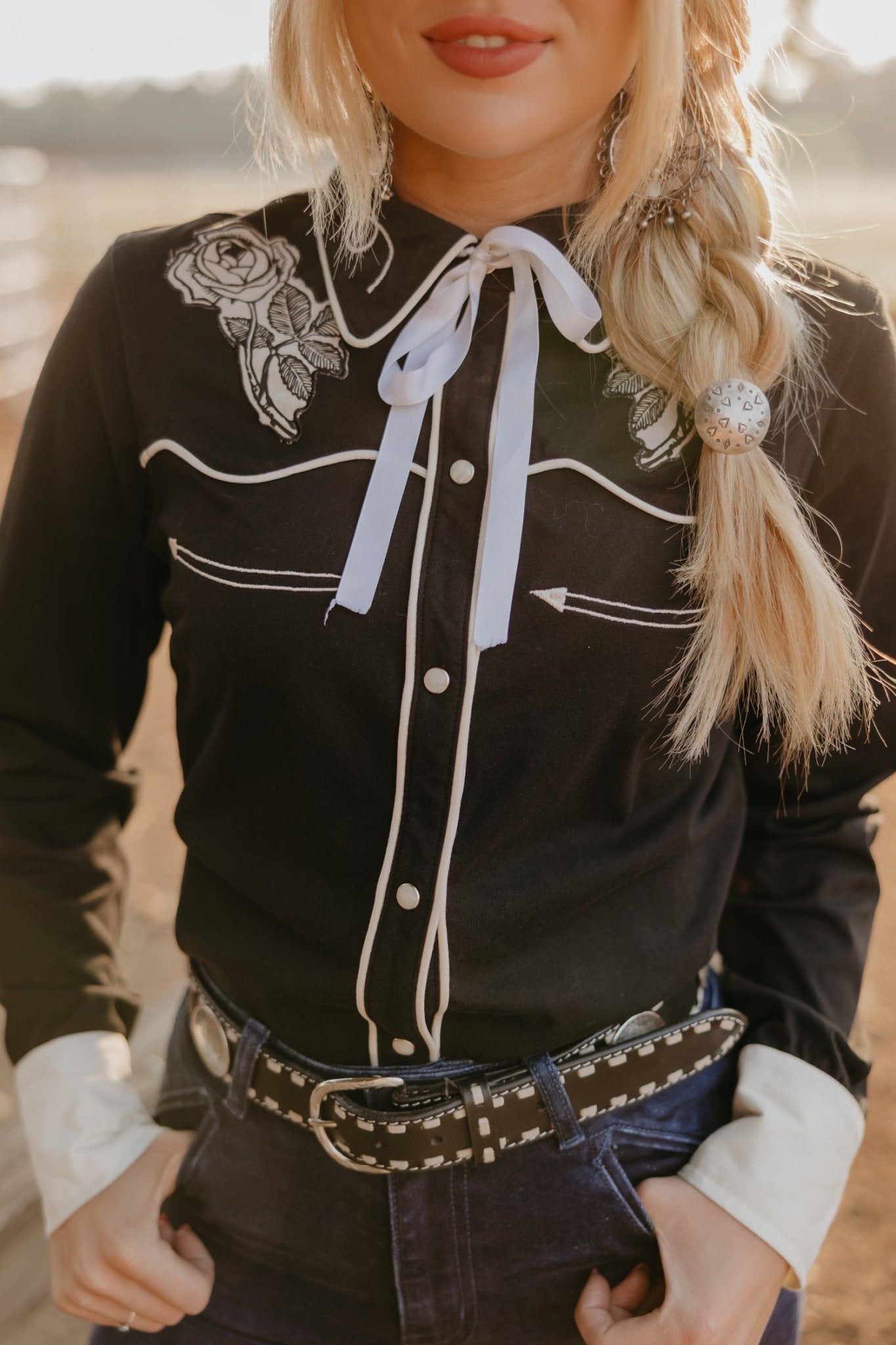Let's Rodeo Button Up - Paranoid Ranch