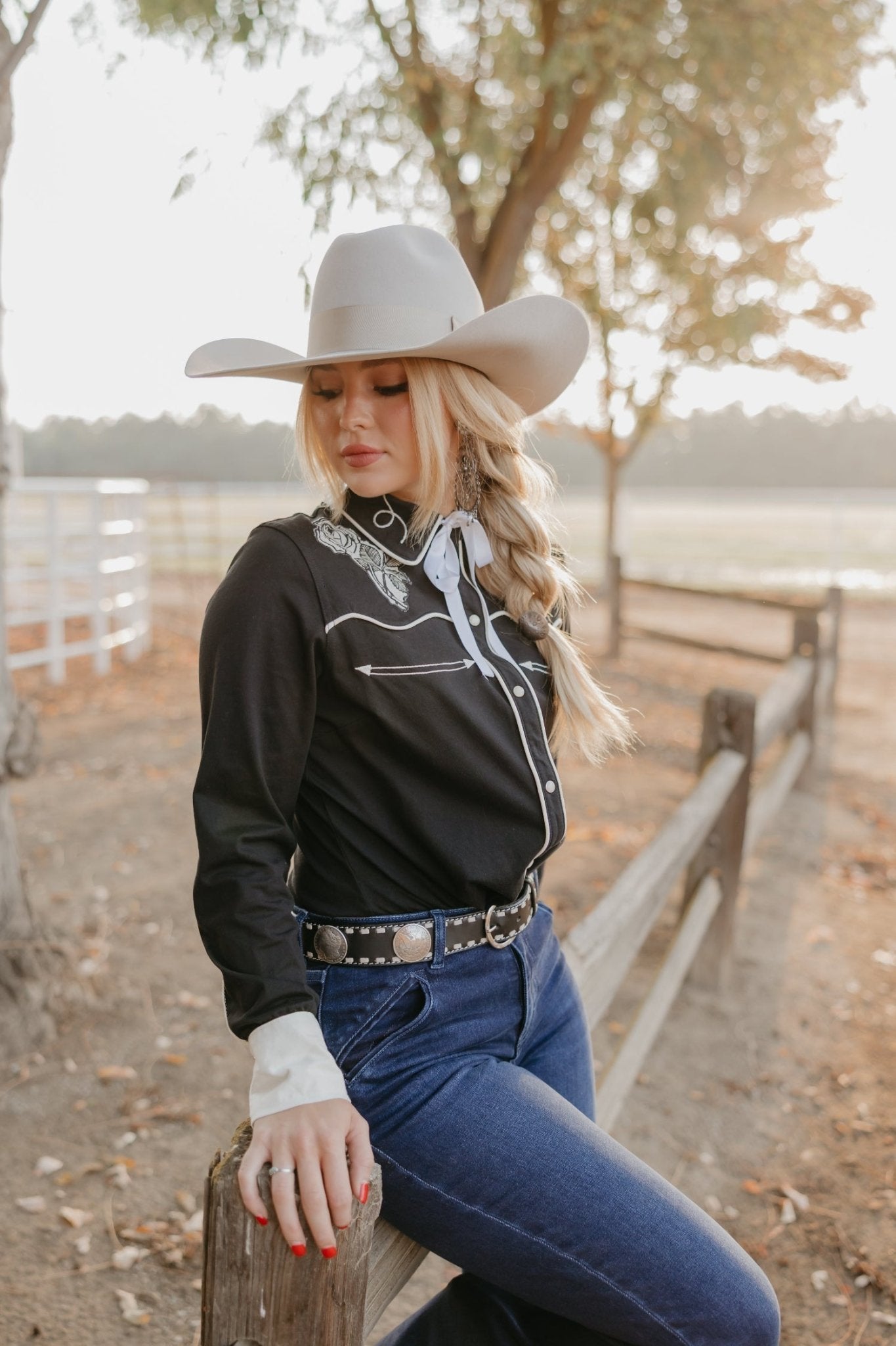 Let's Rodeo Button Up - Paranoid Ranch