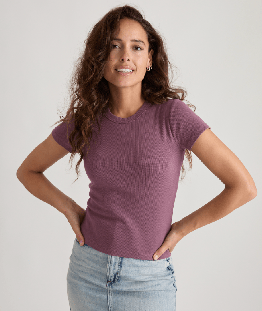 Lexi Rib Sun - In Crew Tee - Paranoid Ranch