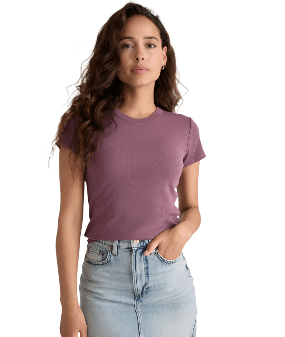 Lexi Rib Sun - In Crew Tee - Paranoid Ranch