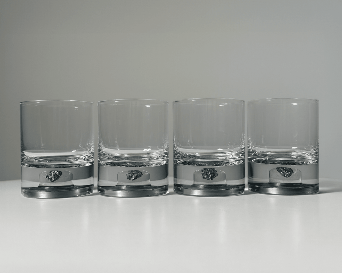Limited Meteorite Crystal Tumbler - Set of 2 - Paranoid Ranch