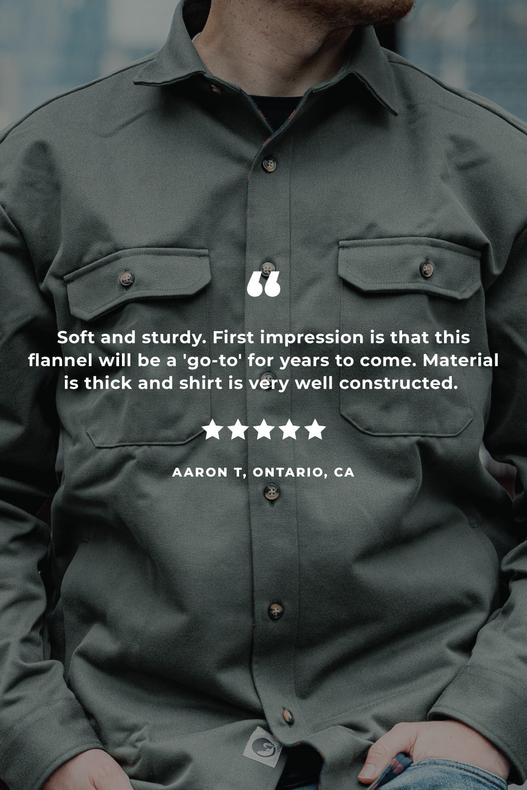 Lined Yukon Flannel Shirt Jacket, Olive - Paranoid Ranch