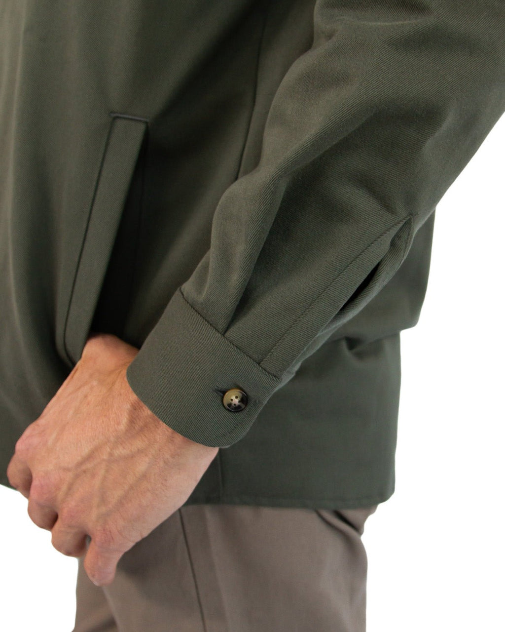 Lined Yukon Flannel Shirt Jacket, Olive - Paranoid Ranch