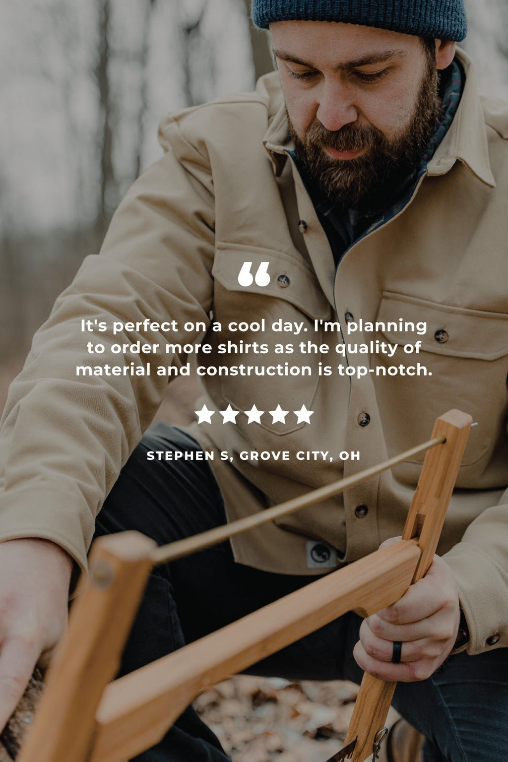 Lined Yukon Flannel Shirt Jacket, Tan - Paranoid Ranch