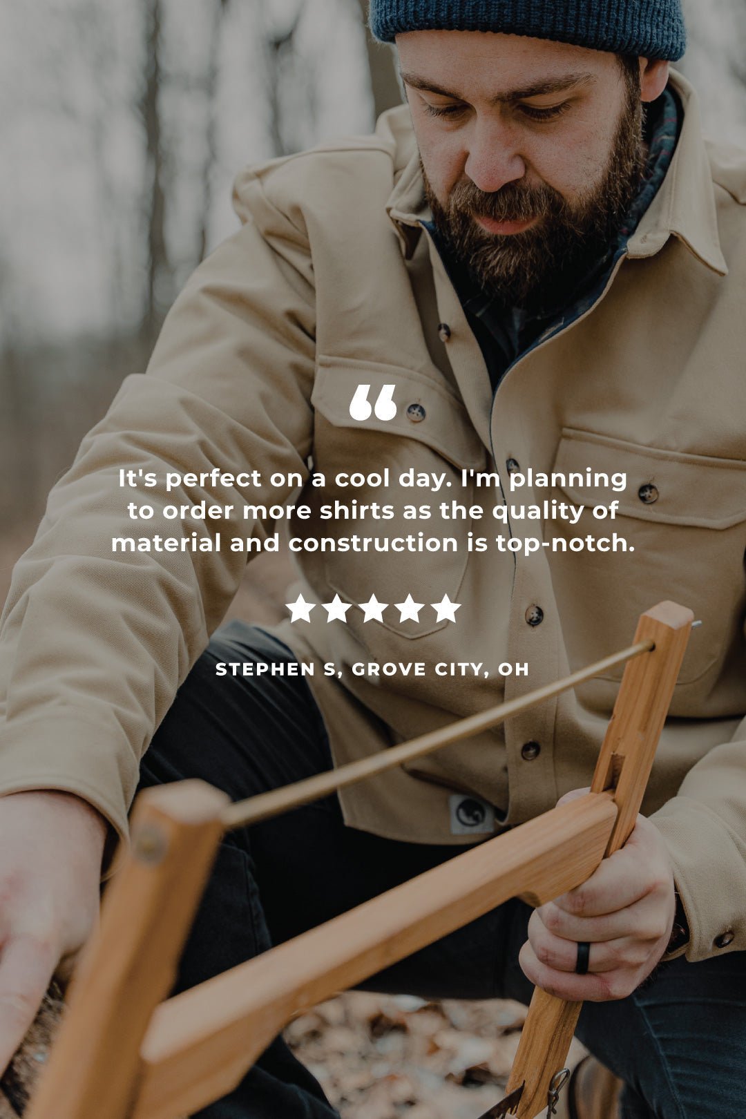 Lined Yukon Flannel Shirt Jacket, Tan - Paranoid Ranch