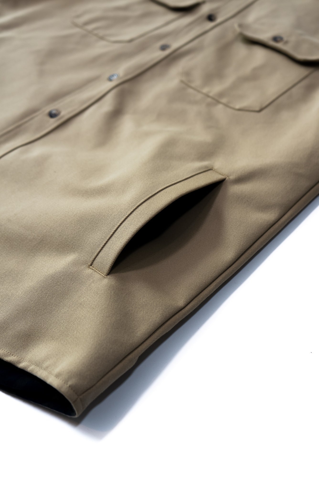 Lined Yukon Flannel Shirt Jacket, Tan - Paranoid Ranch