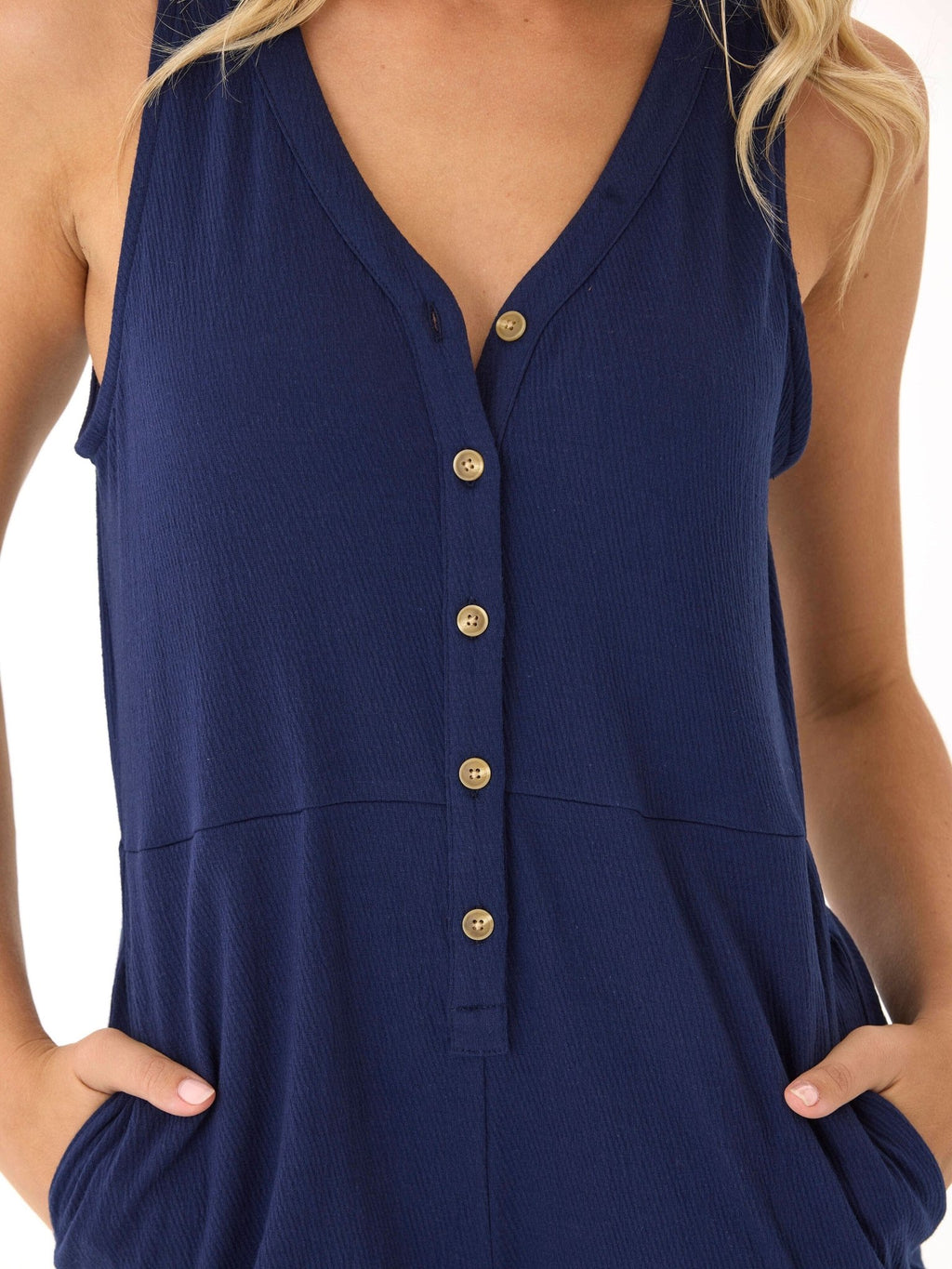 Livvie Smocked Jersey Jumpsuit - Paranoid Ranch