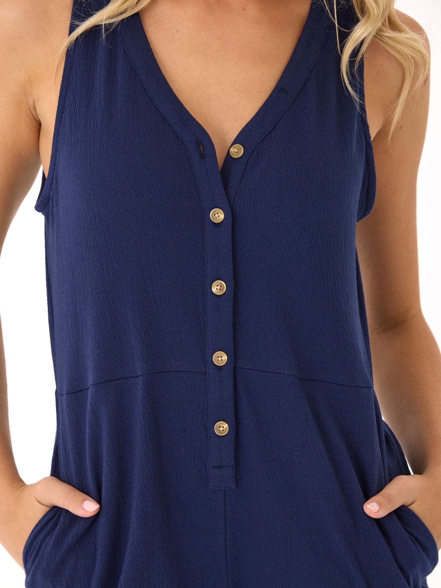 Livvie Smocked Jersey Jumpsuit - Paranoid Ranch