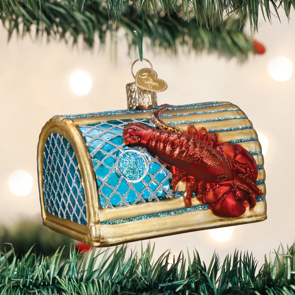 Lobster Trap Ornament - Paranoid Ranch