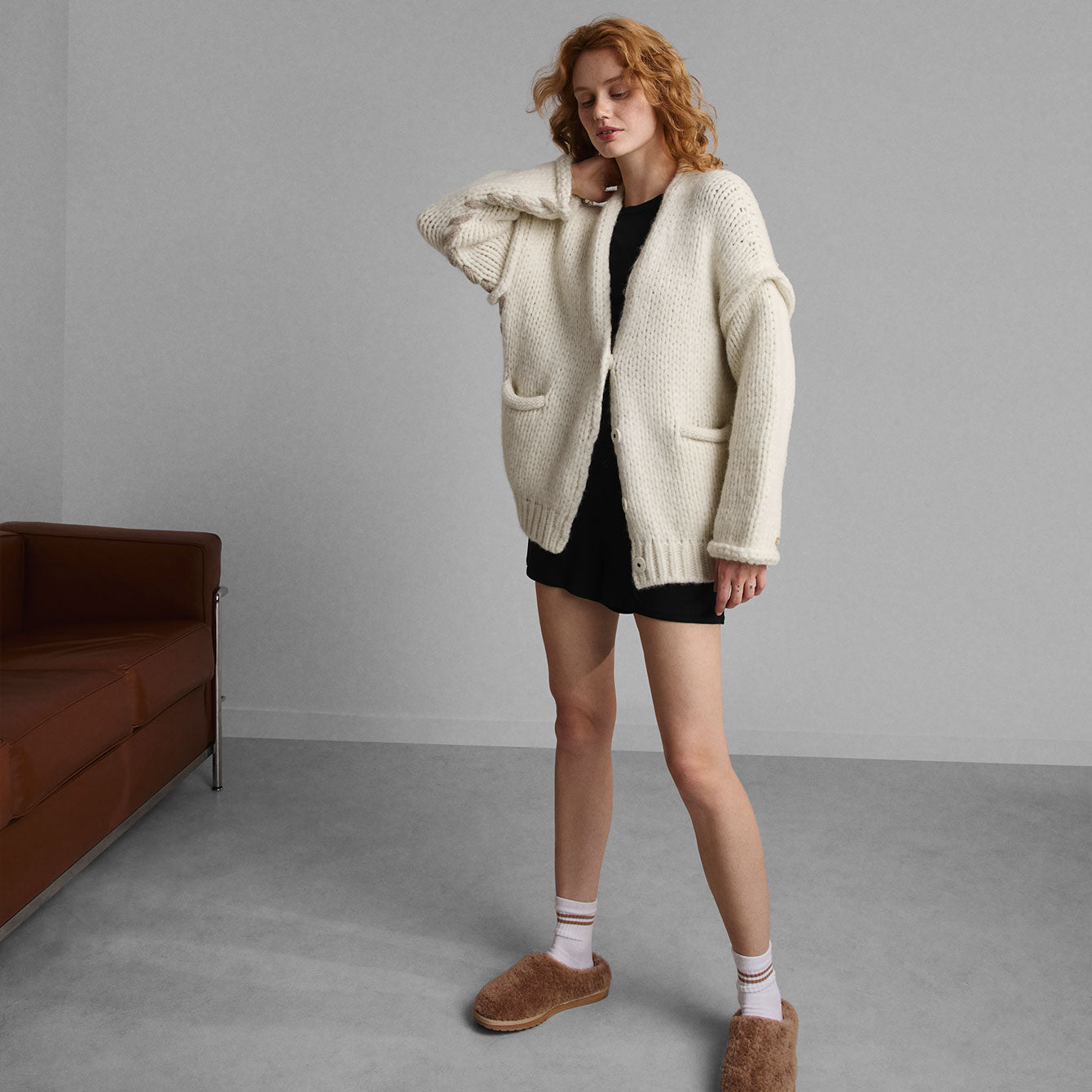 Lofty Wool Whip Stitch Cardigan - Paranoid Ranch