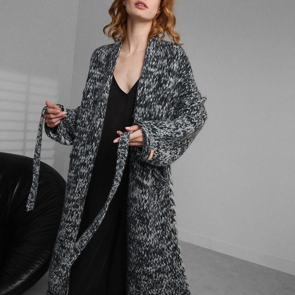 Lofty Wool Whip Stitch Coatigan - Paranoid Ranch