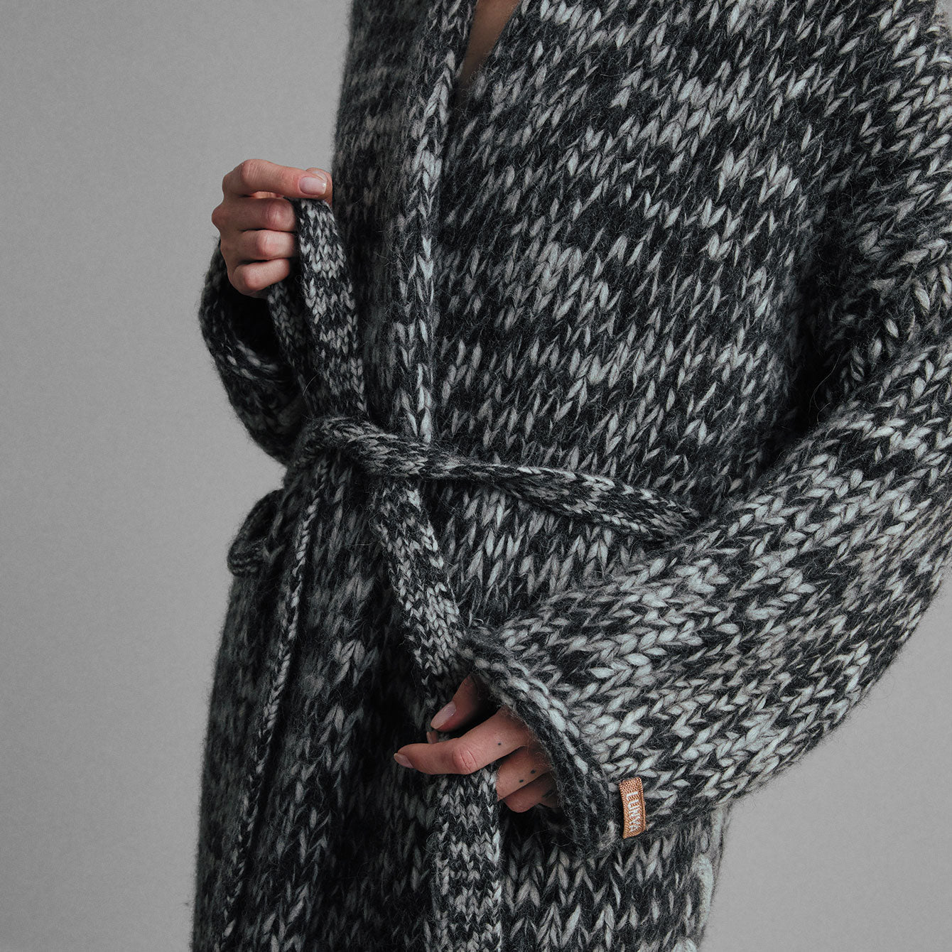 Lofty Wool Whip Stitch Coatigan - Paranoid Ranch