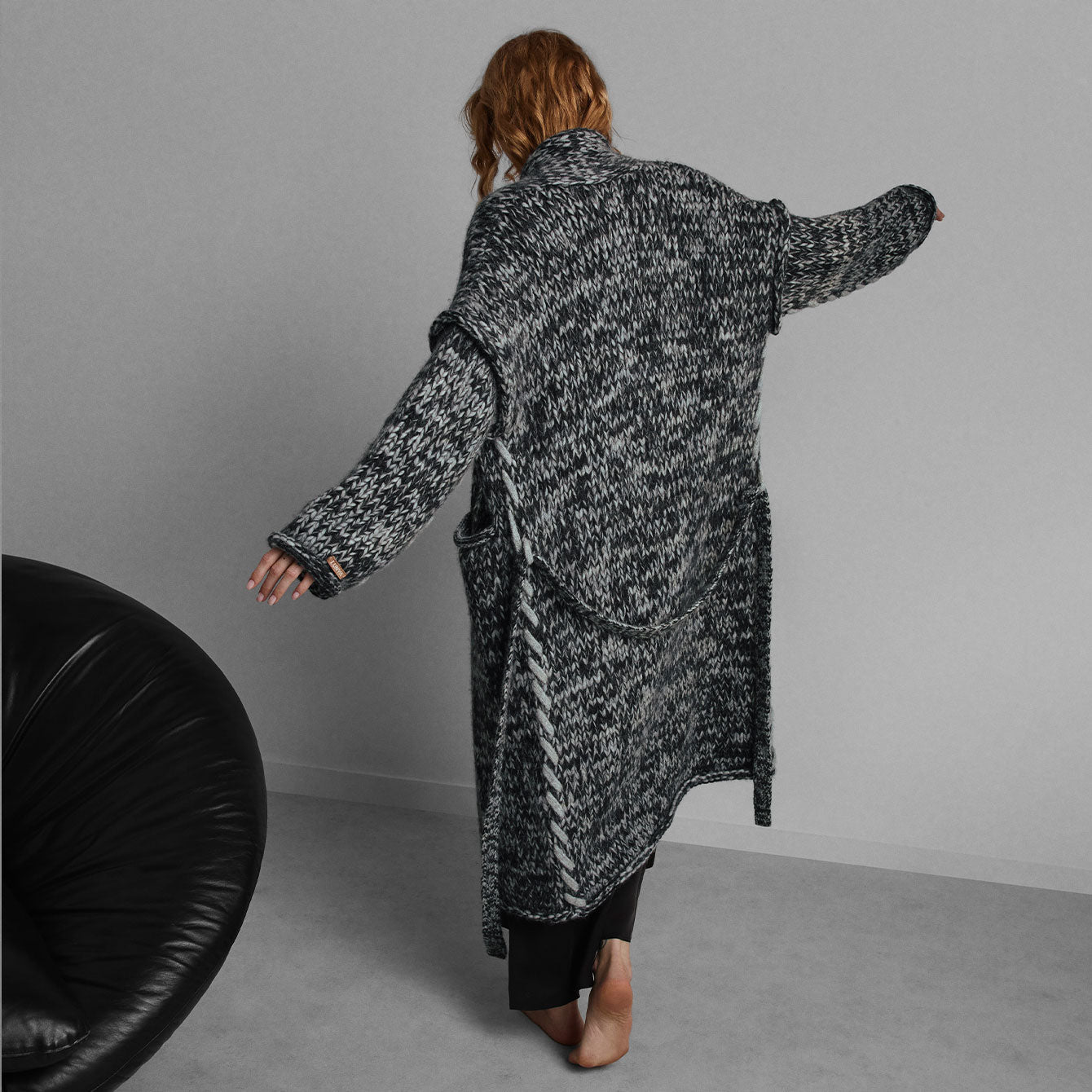 Lofty Wool Whip Stitch Coatigan - Paranoid Ranch