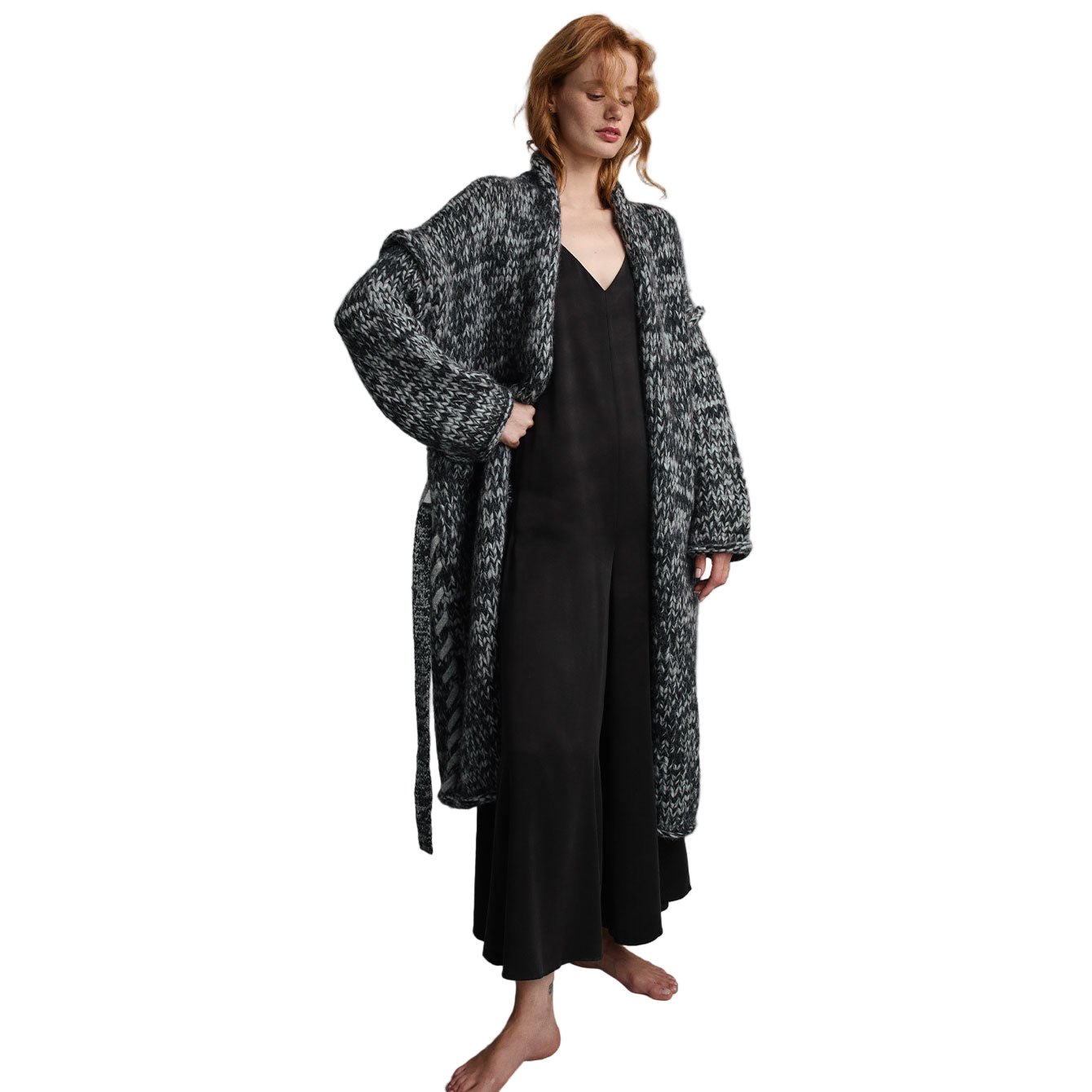 Lofty Wool Whip Stitch Coatigan - Paranoid Ranch