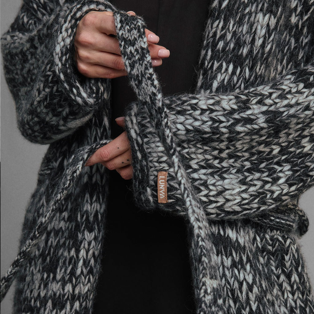 Lofty Wool Whip Stitch Coatigan - Paranoid Ranch