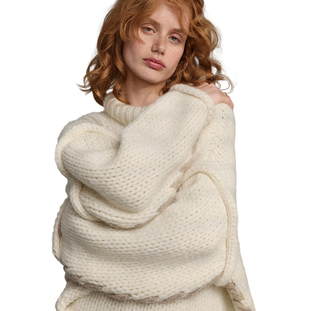 Lofty Wool Whip Stitch Pullover - Paranoid Ranch