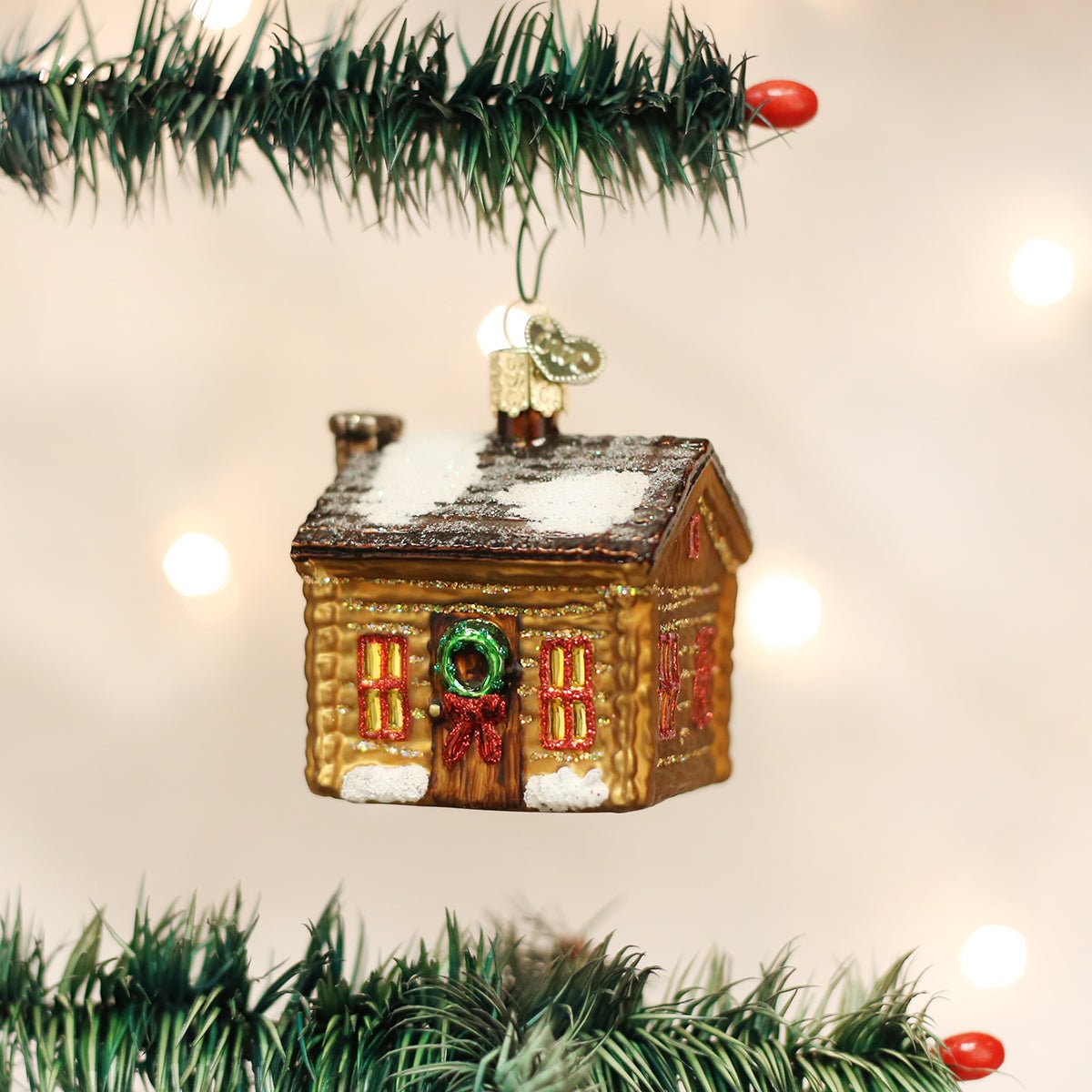 Log Cabin Ornament - Paranoid Ranch