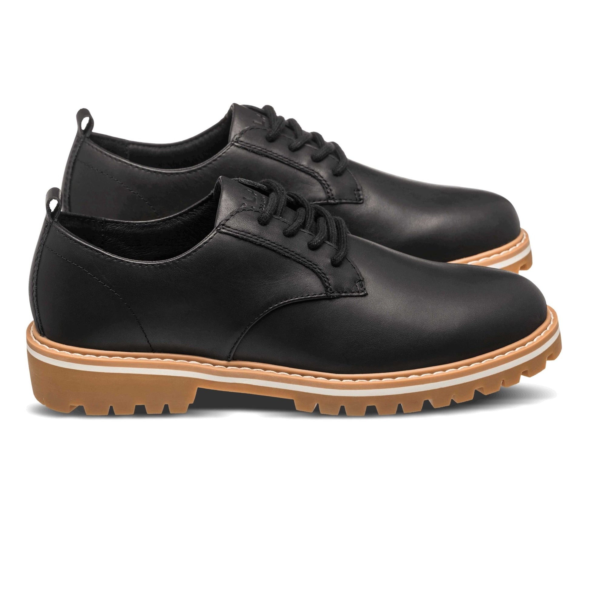 Logan - Antique Black Leather - Paranoid Ranch