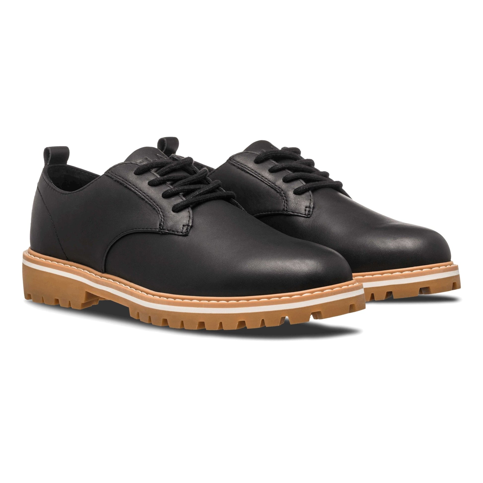 Logan - Antique Black Leather - Paranoid Ranch