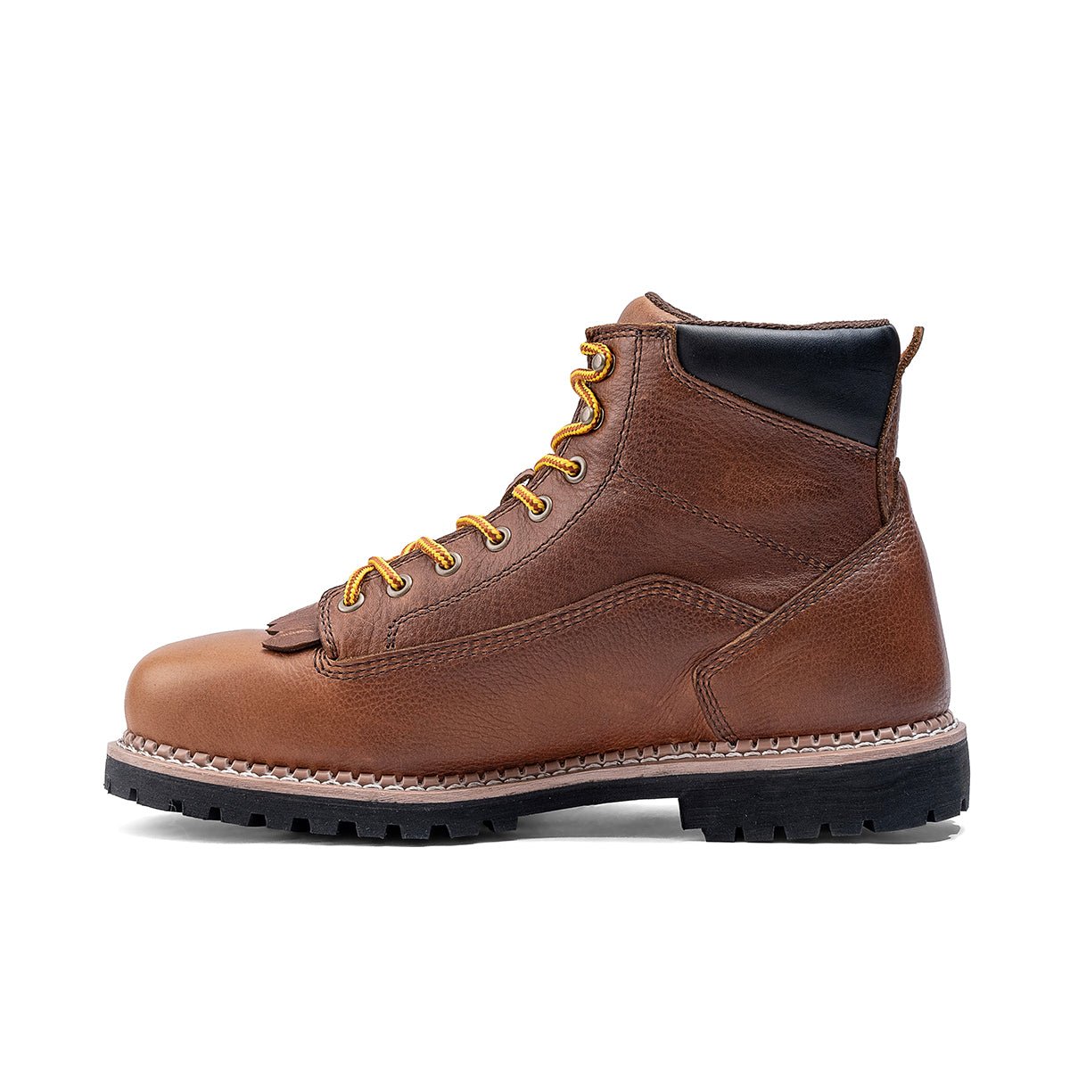 Logger 6” Men’s Waterproof Work Boot - Brown - Paranoid Ranch