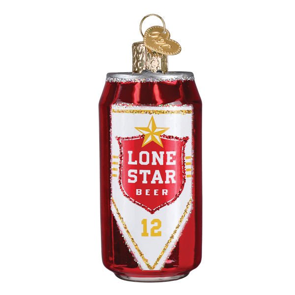 Lone Star Beer Can Ornament - Paranoid Ranch