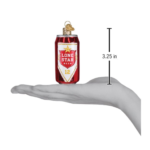 Lone Star Beer Can Ornament - Paranoid Ranch