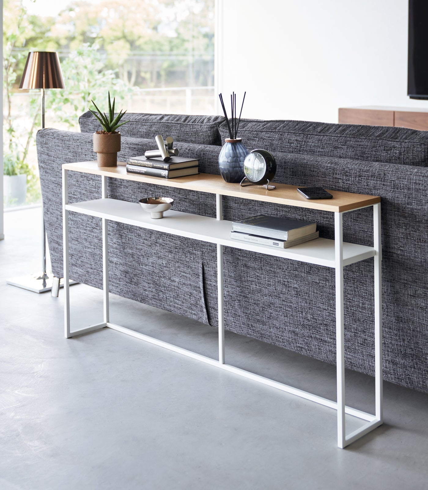 Long Console Table - Two Styles - Steel - Paranoid Ranch