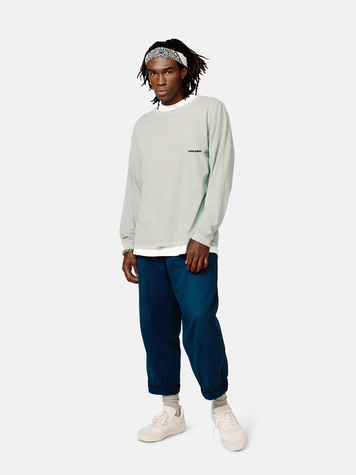Long Sleeve Tee - Sage - Paranoid Ranch