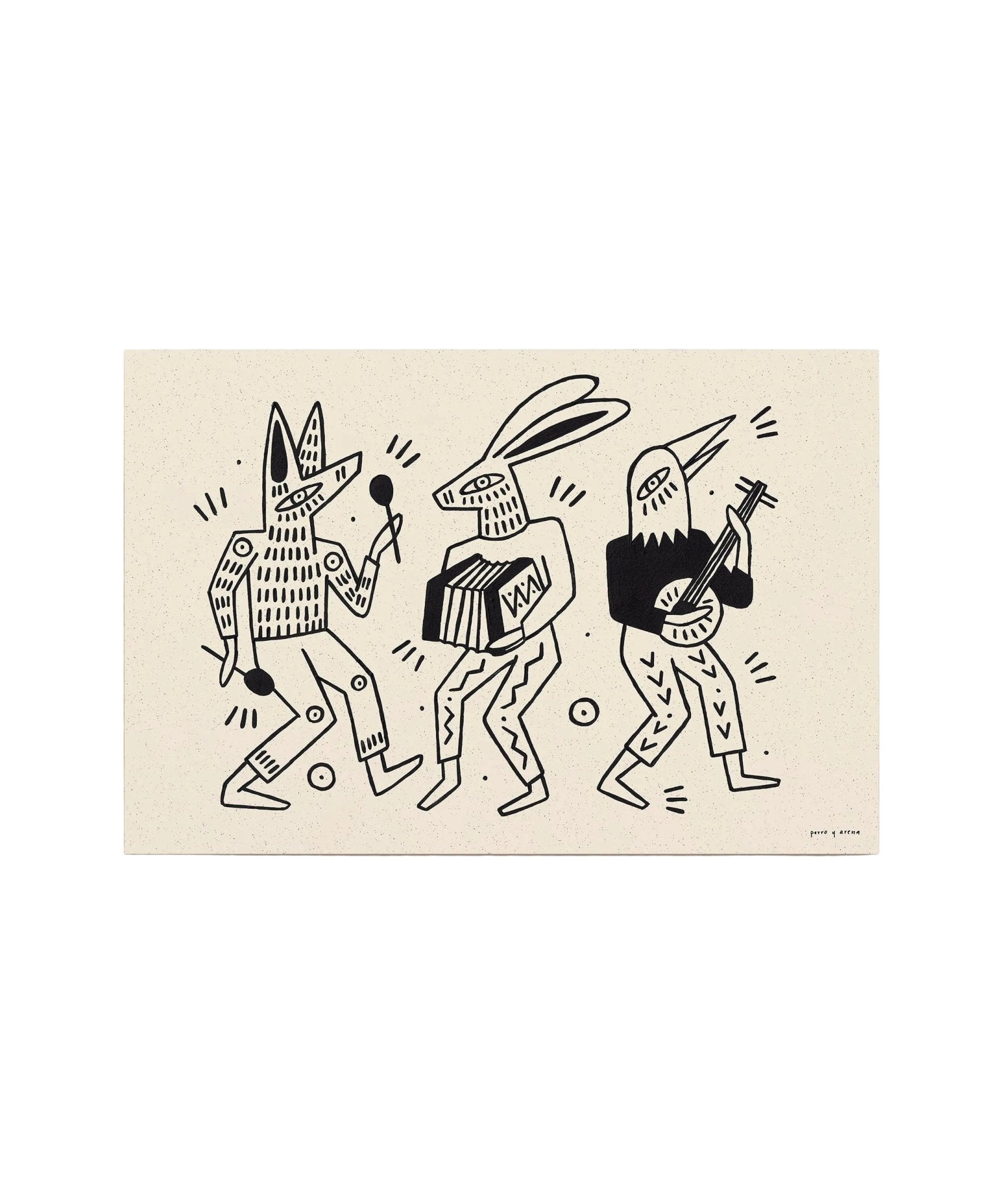 Los Musicos by Perro y Arena - Paranoid Ranch