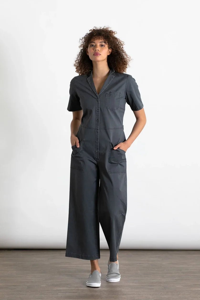 Lou Utility Jumpsuit / Slate - Paranoid Ranch
